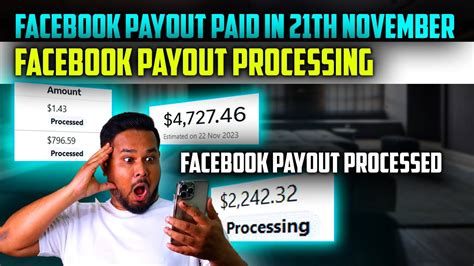 Reasons of Facebook Payouts Process Delay 2022Facebook Payments Pending and. . Facebook payout processed but not paid